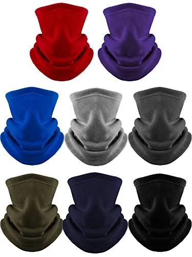 8 Piece Neck Warmer, Multicolour, product photograph