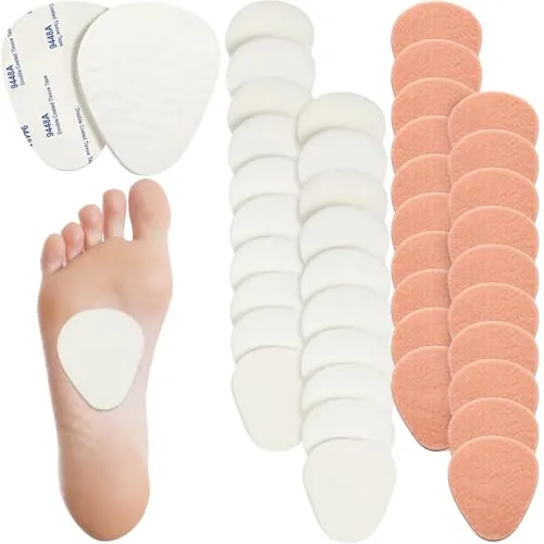 40 Piece Metatarsal Foot Pads, Multicolour, product photograph