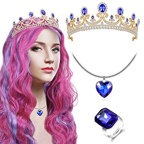 4 Piece Princess Costume Accessories, Multicolour, product photograph