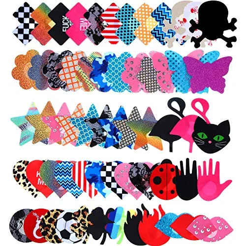 Self-Adhesive 60 Pairs Women Pasties Disposable Nipple Cover Stickers, product photograph