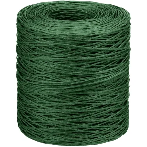 1345 Feet Floral Vine Bind Wire Rustic Craft Wire, Green, product photograph