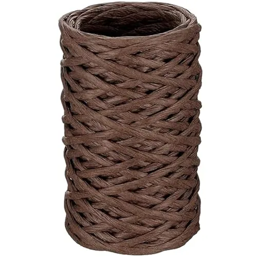 65 Feet Floral Wire Rustic Vine Bind Wire, Brown, product photograph