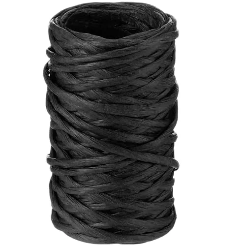 65 Feet Floral Wire Rustic Vine Bind Wire, Black, product photograph