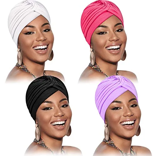 4 Piece Turbans, product photograph
