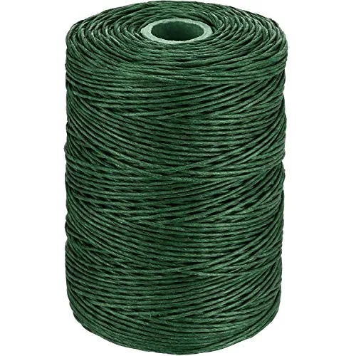 673 Feet Floral Vine Bind Wire Rustic Craft Wire, Green, product photograph