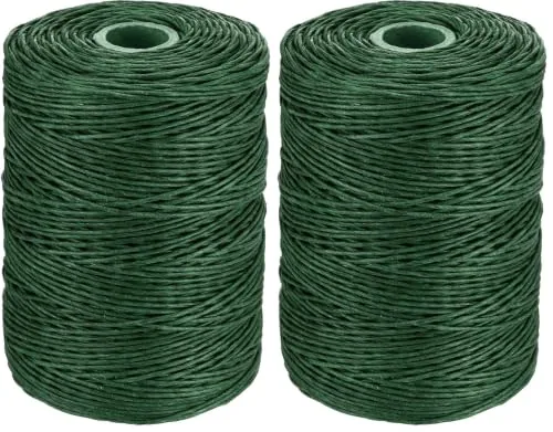 673 Feet Floral Vine Bind Wire Rustic Craft Wire, Green, product photograph