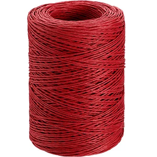673 Feet Floral Vine Bind Wire Rustic Craft Wire, Red, product photograph
