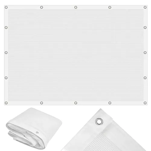 Archery Backstop Arrow Netting Backstop Target Block, White, product photograph