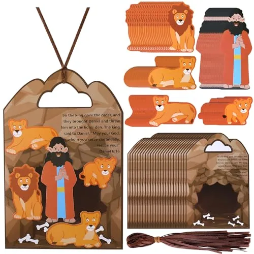 Daniel and The Lion's Den Craft, product photograph