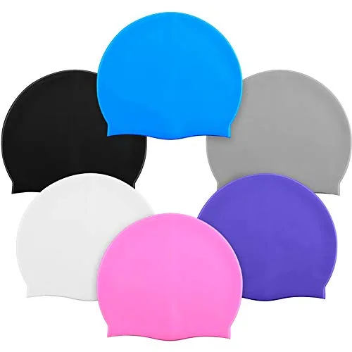 Swim Caps, Black, product photograph