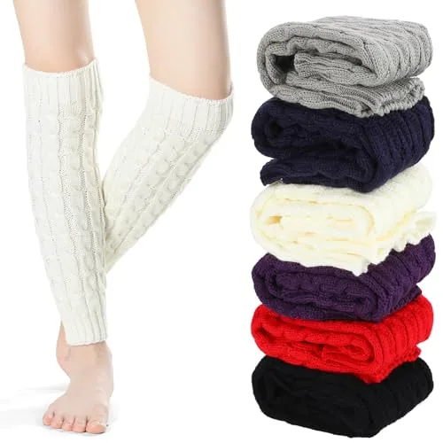 Satinior 6 Pairs Leg Warmers, product photograph